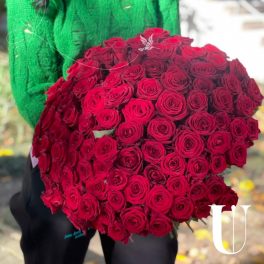 Bukiet „Bukiet 101 czerwona róża”