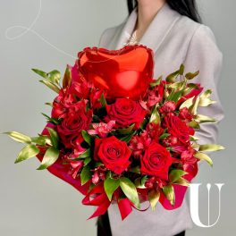 Bukiet „Czerwona Walentynka”