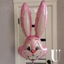 Różowy balon „Zając”